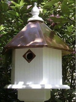 Bird Products Shop 24 Gardenia Birdhouse In Vinyl/PVC