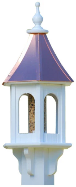 Copper Roof Gazebo Bird Feeder - 28x10 -Bird Products Shop BF 10 BC