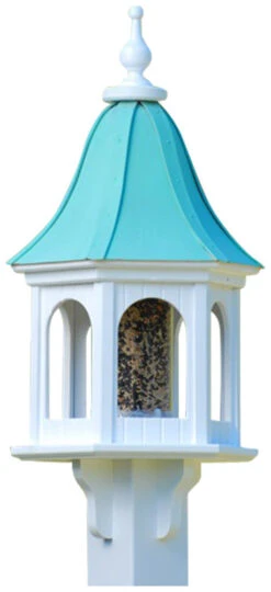 Copper Roof Gazebo Bird Feeder Bell Shape - 28x12 -Bird Products Shop BF12 PC PANELS df49314d 9749 4013 b0ae 879e934f42d1