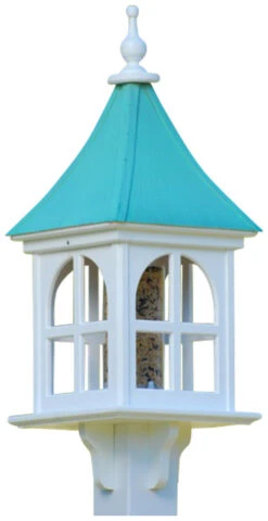 Copper Roof Bird Feeder Arch Window - 28x12 -Bird Products Shop BF12 SQ PC