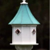 Copper Roof Birdhouse 34x14 Slope- 4 Portals
