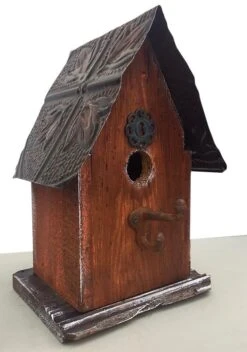 Barn Wood & Tin Rustic Birdhouses 27 Barn Wood & Tin Rustic Birdhouses -Bird Products Shop Barn wood rustic birdhouse rust