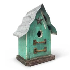 Barn Wood & Tin Rustic Birdhouses 28 Barn Wood & Tin Rustic Birdhouses -Bird Products Shop Barnwood Rustic Birdhouse