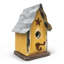 Barn Wood & Tin Rustic Birdhouses 24 Barn Wood & Tin Rustic Birdhouses -Bird Products Shop Barnwood Tin Birdhouse