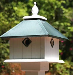 Bird Products Shop 29 Carriage House-4 Nest Vinyl Birdhouse