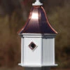 Copper Roof Birdhouse 28x12- 3 Portals