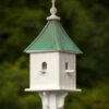 Copper Roof Birdhouse 28x10- 4 Perches
