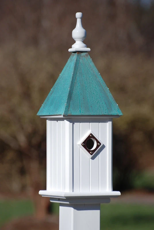 Copper Roof Bluebird House 26x8 1 Copper Roof Bluebird House 26x8