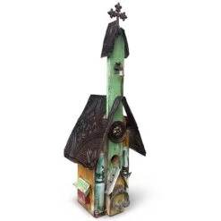 Bird Products Shop 8 Bird Products Shop -Bird Products Shop Large Church Birdhouse Multi