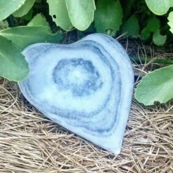 Large Marble Garden Heart