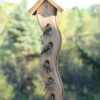 Large Wave Thistle Bird Feeder