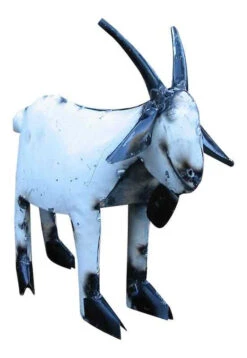 Billy Goat Recycled Yard Art