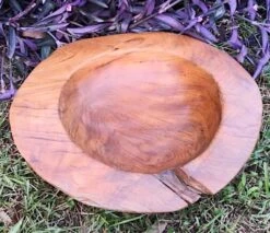 Decorative Teak Wood Bowls -Bird Products Shop Teak Bowl E