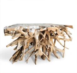 Teak Root Console Table -Bird Products Shop Teak Root Console 53