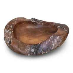 Natural Teak Root Bowls- 2 Sizes 25 Natural Teak Root Bowls- 2 Sizes -Bird Products Shop Teak wood bowl 8