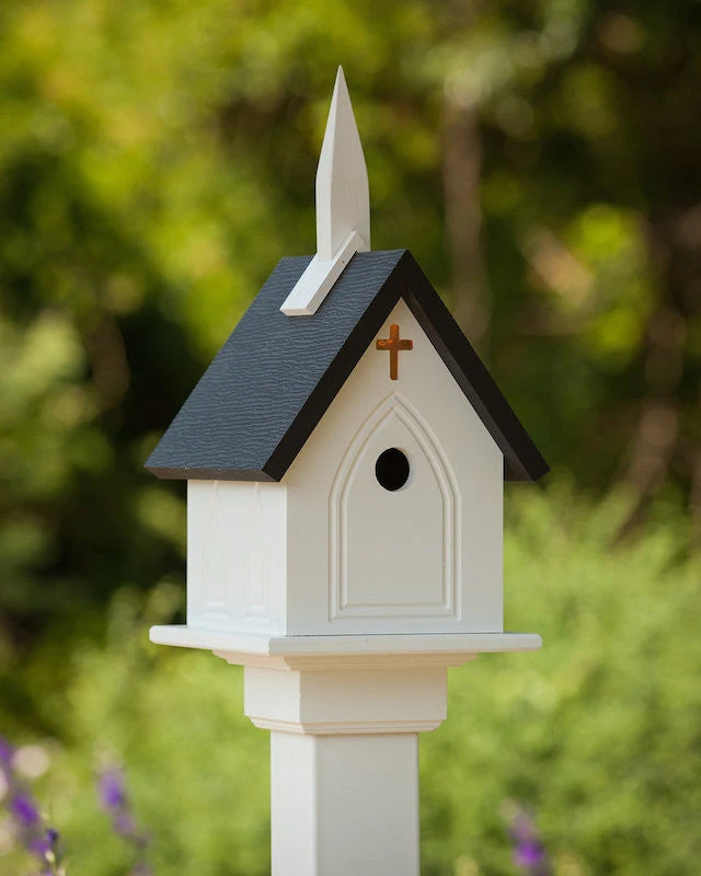 Church Birdhouse Vinyl/PVC 2 Church Birdhouse Vinyl/PVC - Image 2
