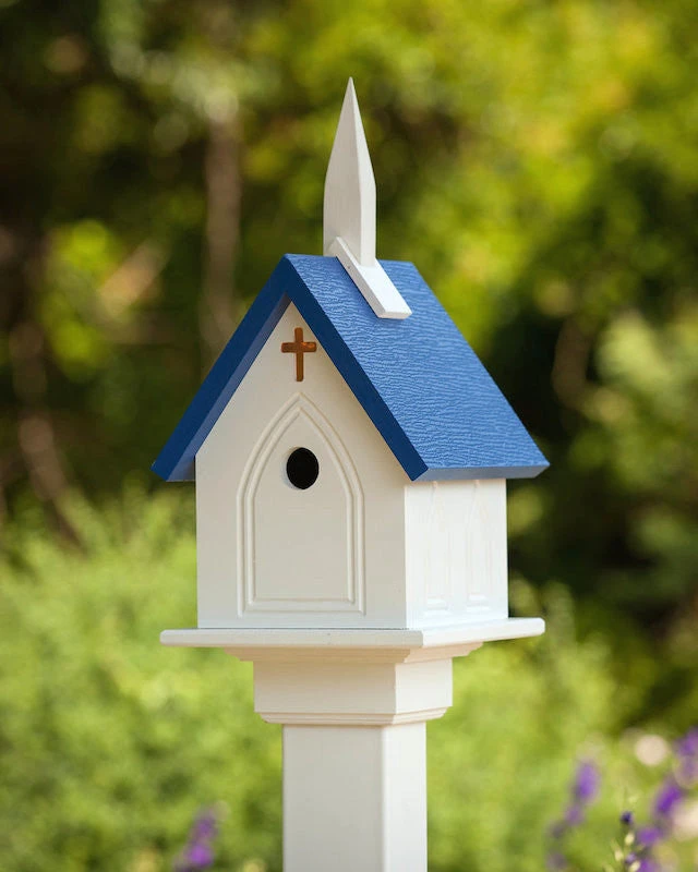 Church Birdhouse Vinyl/PVC 1 Church Birdhouse Vinyl/PVC