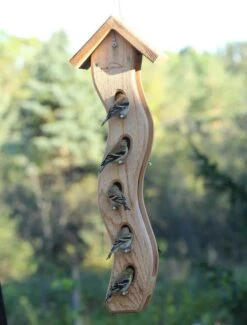 Large Wave Bird Feeder