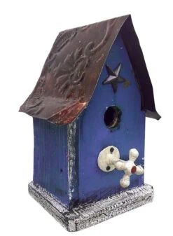 Barn Wood & Tin Rustic Birdhouses 17 Barn Wood & Tin Rustic Birdhouses -Bird Products Shop barn wood birdhouse indigo