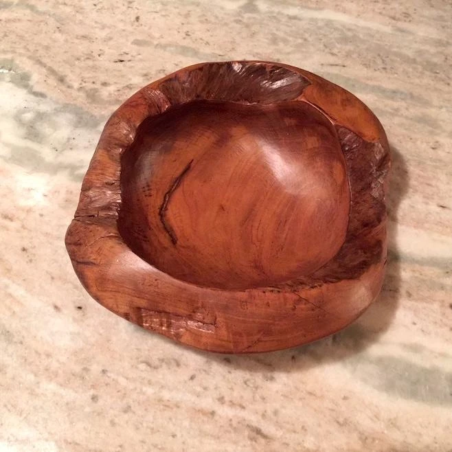 Natural Teak Root Bowls- 2 Sizes 5 Natural Teak Root Bowls- 2 Sizes - Image 5