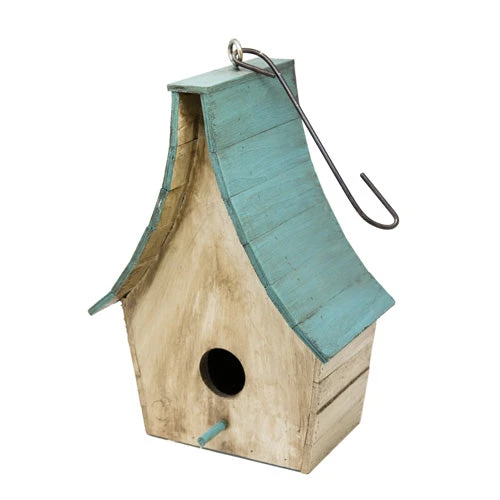 Boho Chalet Hanging Birdhouse- 4 Colors 5 Boho Chalet Hanging Birdhouse- 4 Colors - Image 5